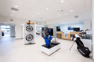 Niello Volvo building interior